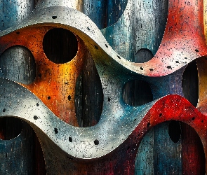 Abstrakcja, Grafika AI