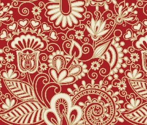 Tekstura, Kwiaty, Wzór, Ornament