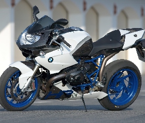 Niebieskie, Felgi, BMW HP2 Sport