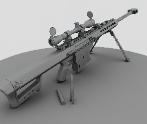 Naboje, Barrett M107