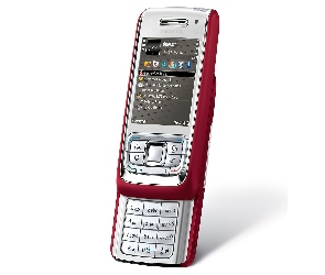 Czerwona, Srebrna, Nokia E65