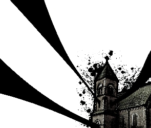 Wieża, Grafika, Kościół