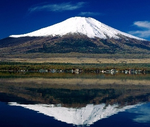 Jeziora, Odbicie góry, Góra