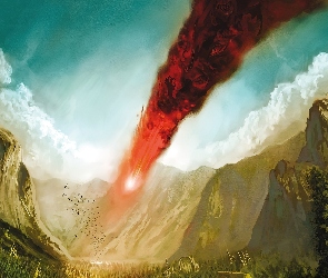 Ziemia, Grafika, Meteoryt
