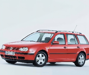 Volkswagen Golf 4, Czerwone, Kombi