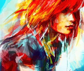 Rudowłosa, Dziewczyna, Alice X. Zhang