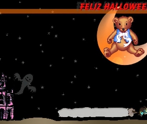 Halloween, misio na księżycu