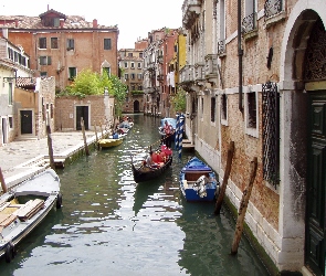 Miasto, Wodne, Włochy, Wenecja