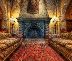 Hotelu, Floryda, Disney World, Tower of Terra, Wnętrze