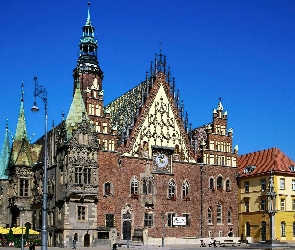Ratusz, Rynek, Polska, Wrocław