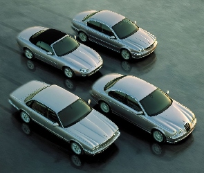 Jaguary, XJ, X-Type, XKR, E-Type