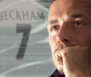 David Beckham, numer na koszulce, Piłka nożna