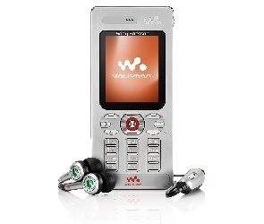 Sony Ericsson W880i, Słuchawki, Srebrny