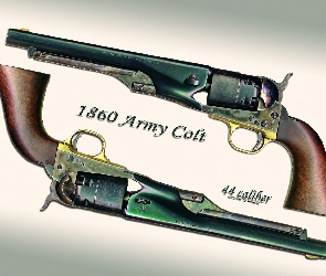 Army, 44, Cal, Colt, 1860