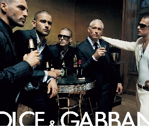 mężczyźni, butelki, krawat, garnitur, Dolce And Gabbana