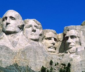 Góra, USA, Twarze, Prezydentów, Mount Rushmore