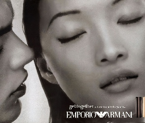perfumy, flakon, kobieta, Armani, mężczyzna, emporio