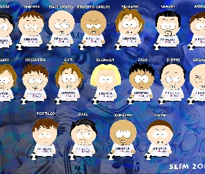 South Park, Zabawnie, Real Madryt, Zawodnicy