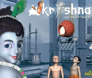 postacie, kuchnia, Krishna