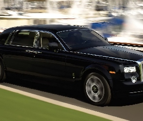 Czarny, Limuzyna, Rolls-Royce Phantom