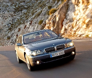 BMW 7, Droga, Góry, E65