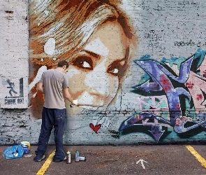 Graffiti, RBD, Anahi, Kobieta