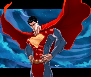 Peleryna, Znak, Superman