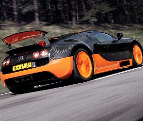 Bugatti Veyron 16.4 Super Sport, Alufelgi, Pomarańczowe