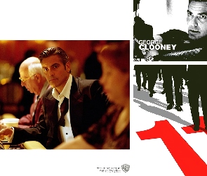 George Clooney, nogi, muszka