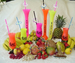 Drinki, owoce