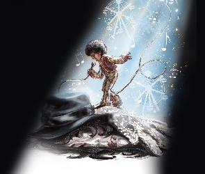 Michael Jackson, Grafika, Młody