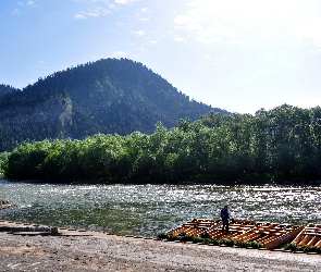 Dunajec, Polska, Pieniny