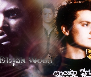 niebieskie oczy, ciemne włosy, Elijah Wood