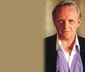 Anthony Hopkins, marynarka, czarna