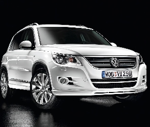 Tuning, Pakiet, Biały, Volkswagen Tiguan