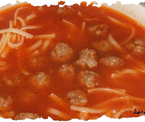 Zupa Pomidorowa, Makaron