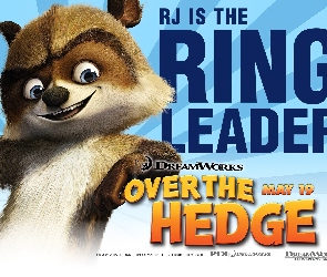 Szop RJ, Over the Hedge, Skok przez płot