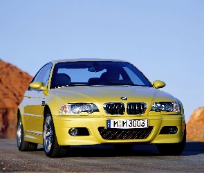 BMW 3, E46, Żółte
