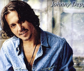 długie włosy, Johnny Depp