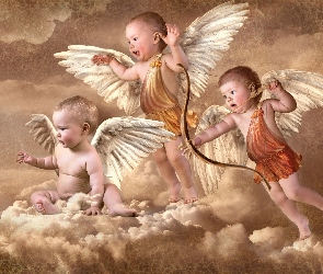 Łuk, Niebo, Aniołki