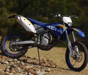 Husaberg FE450, Stopka, Niebieski