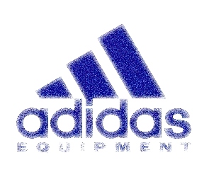 Niebieskie, Adidas, Logo