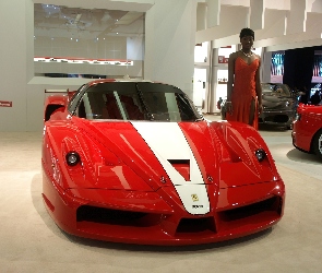 Prezentacja, Kobieta, Ferrari FXX