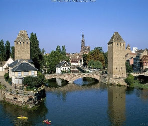 Francuska, Alzacja, Strasbourg, Dzielnica, Mała