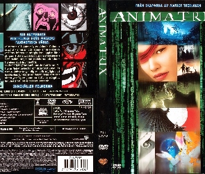 okładka, dvd, Animatrix