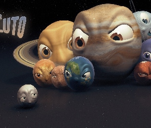 Plutona, Wygnanie