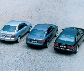 D2, Audi A8, B5, Audi A4, Audi A6, C5