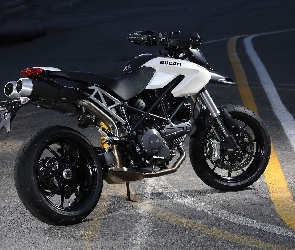 Czarne, Alufelgi, Ducati Hypermotard 1100