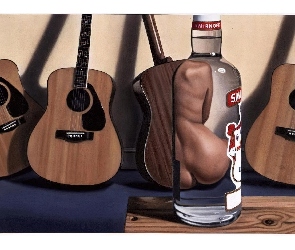 Smirnoff, gitara, Vodka