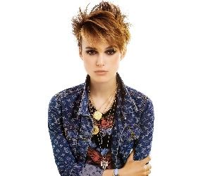 twarzyczka, Keira Knightley, spojrzenie